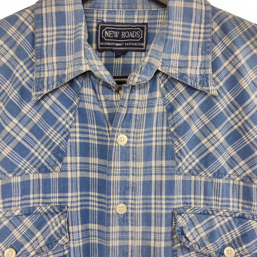 New Road Men's Shirt Size L Vintage