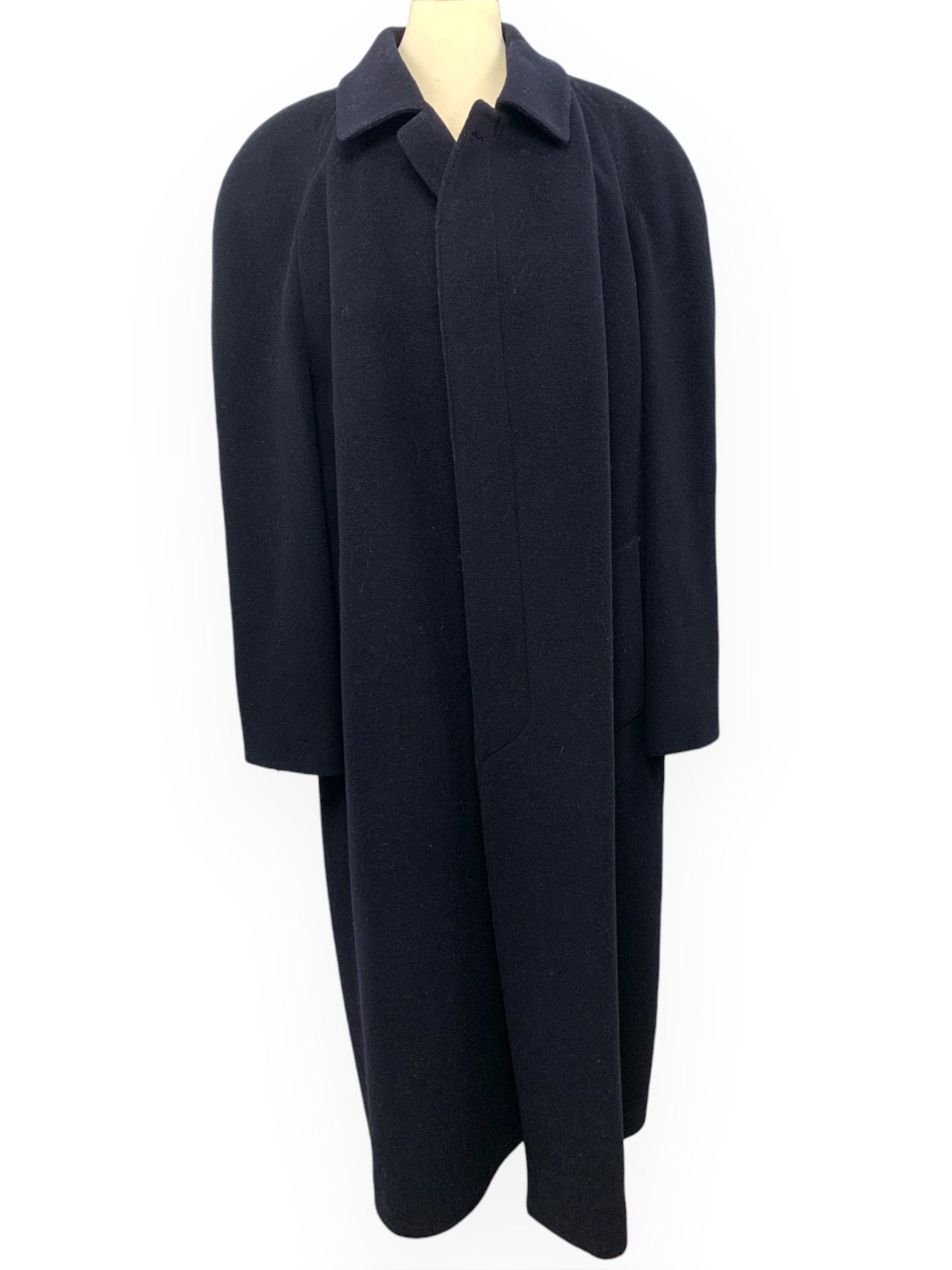 CALW-NOBILANA Cashmere Long Coat Men Size XL 