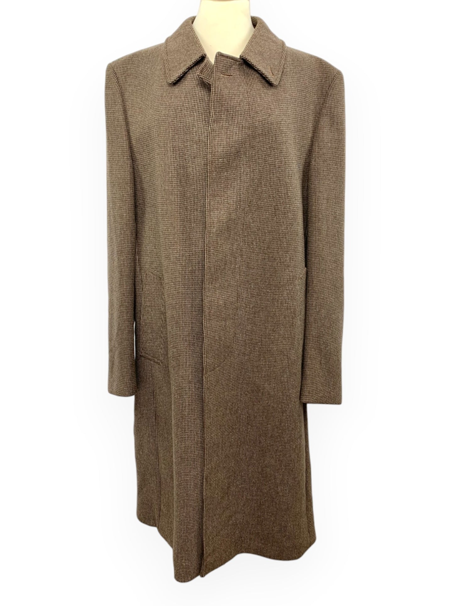 CORTEFIEL Men's long wool coat Size XXL