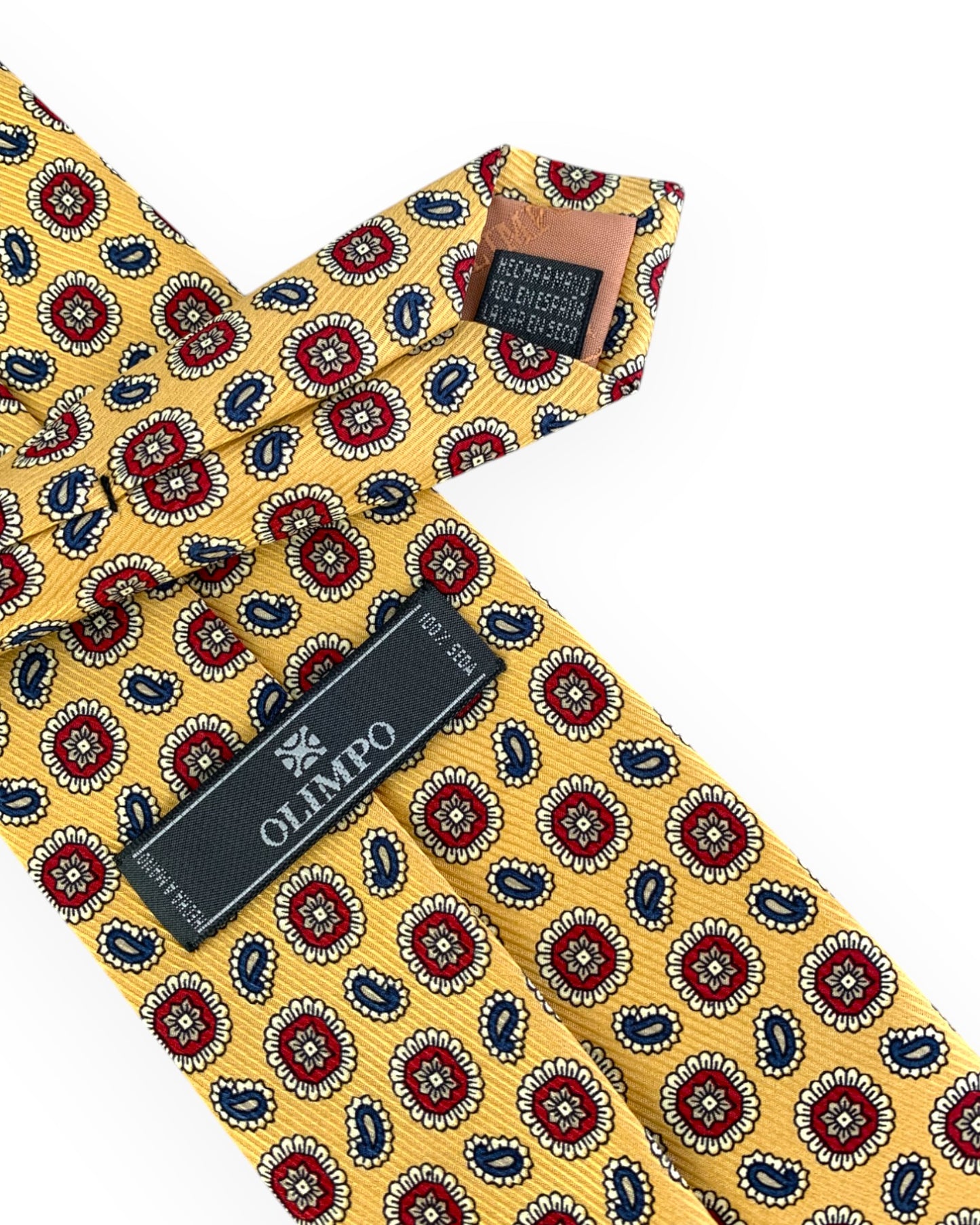 OLIMPO Unisex Tie 100% SILK