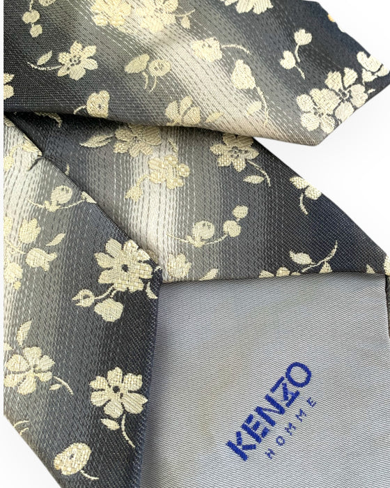 KENZO Corbata Unisex 100% SEDA