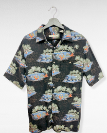  VINTAGE Camisa hawaiana Talla M