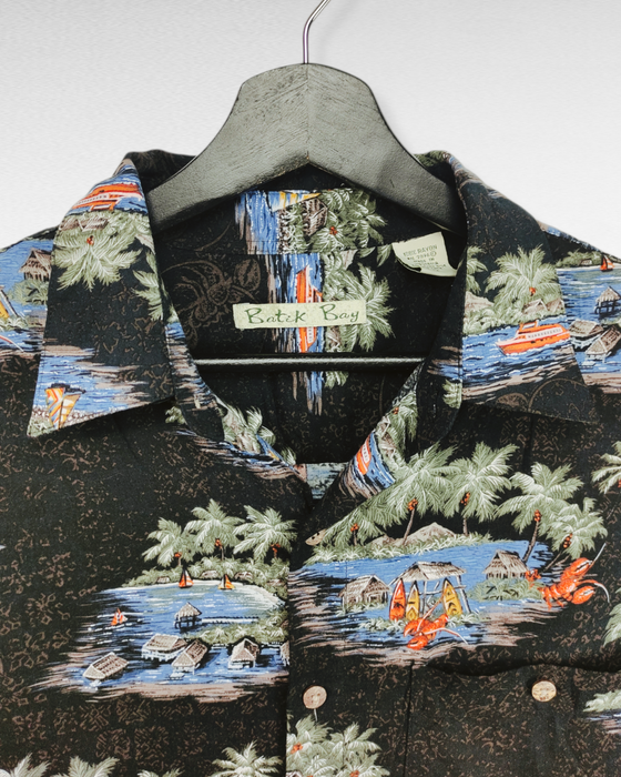 VINTAGE Camisa hawaiana Talla M