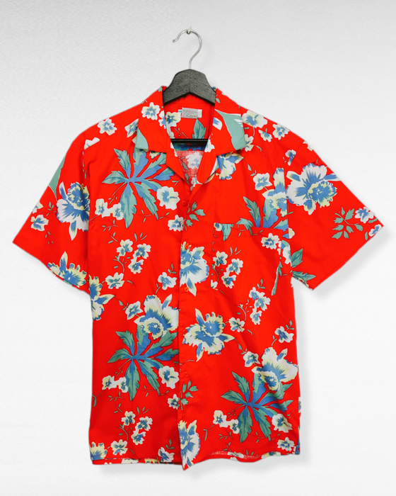 VINTAGE Camisa hawaiana Talla S