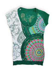  DESIGUAL Camiseta Mujer Talla S