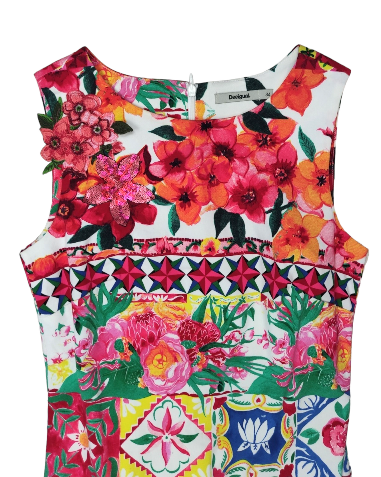 Desigual Vestido Mujer Talla XS