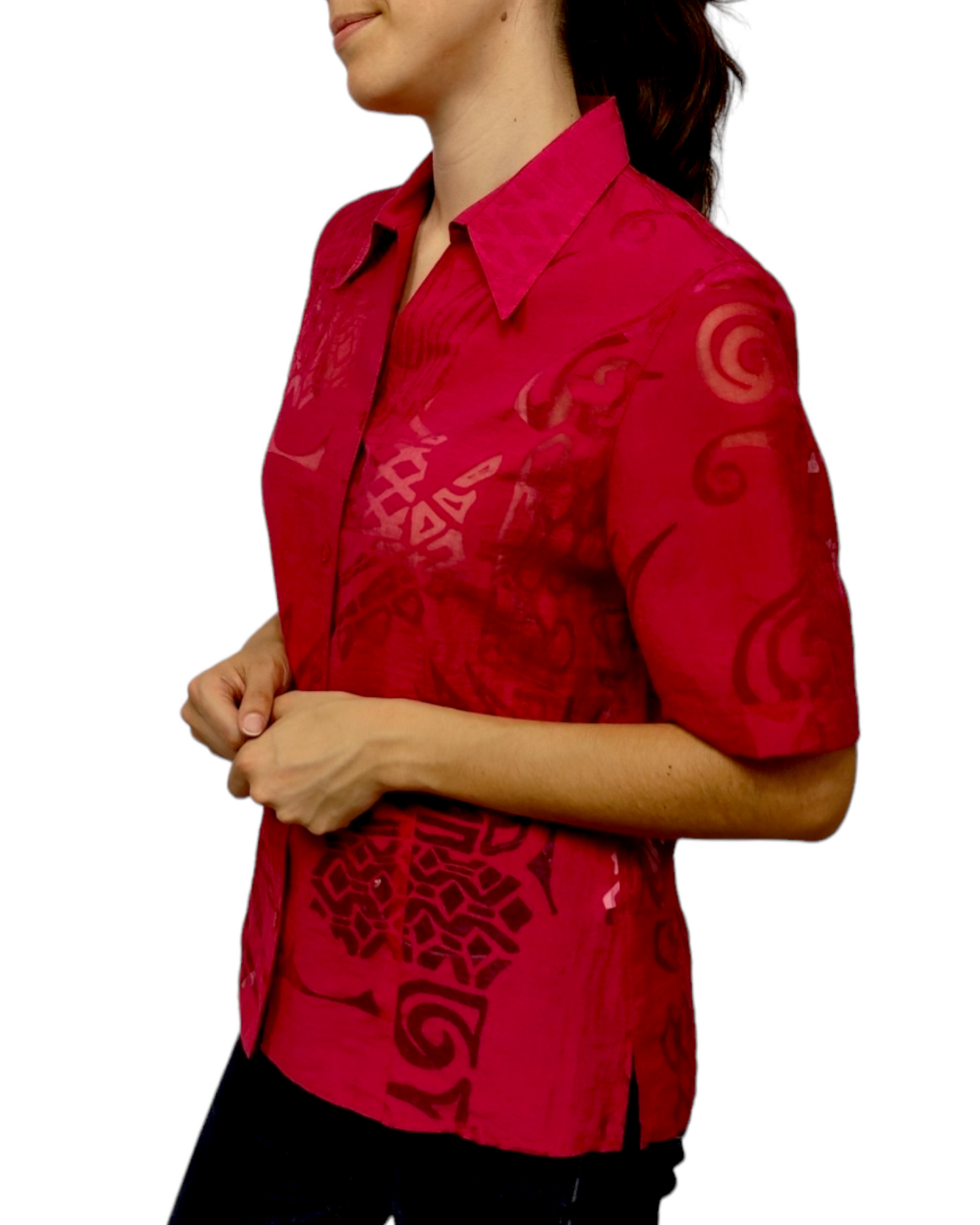 VINTAGE Camisa estampada mujer Talla M