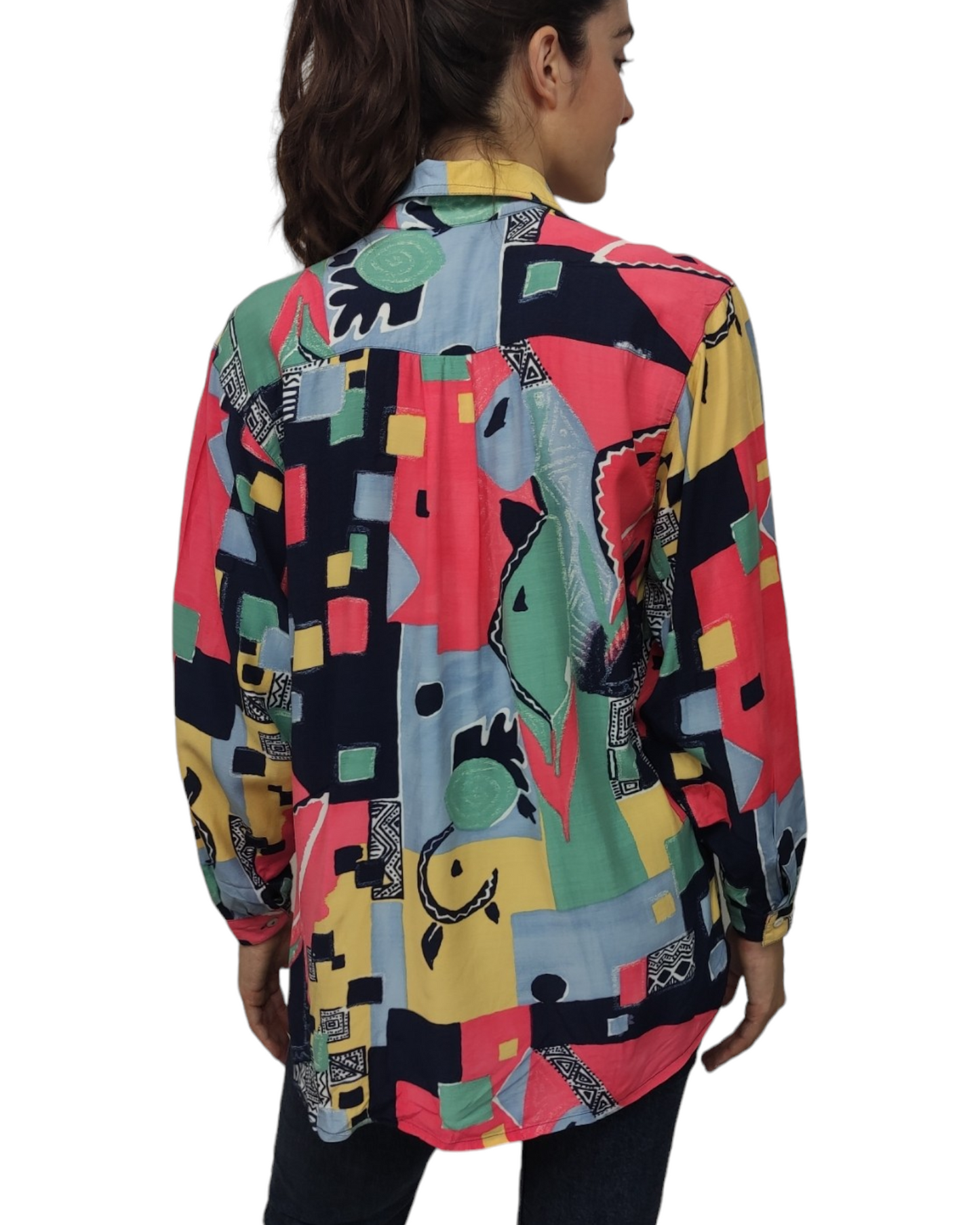 VINTAGE Camisa estampada mujer Talla L -XL