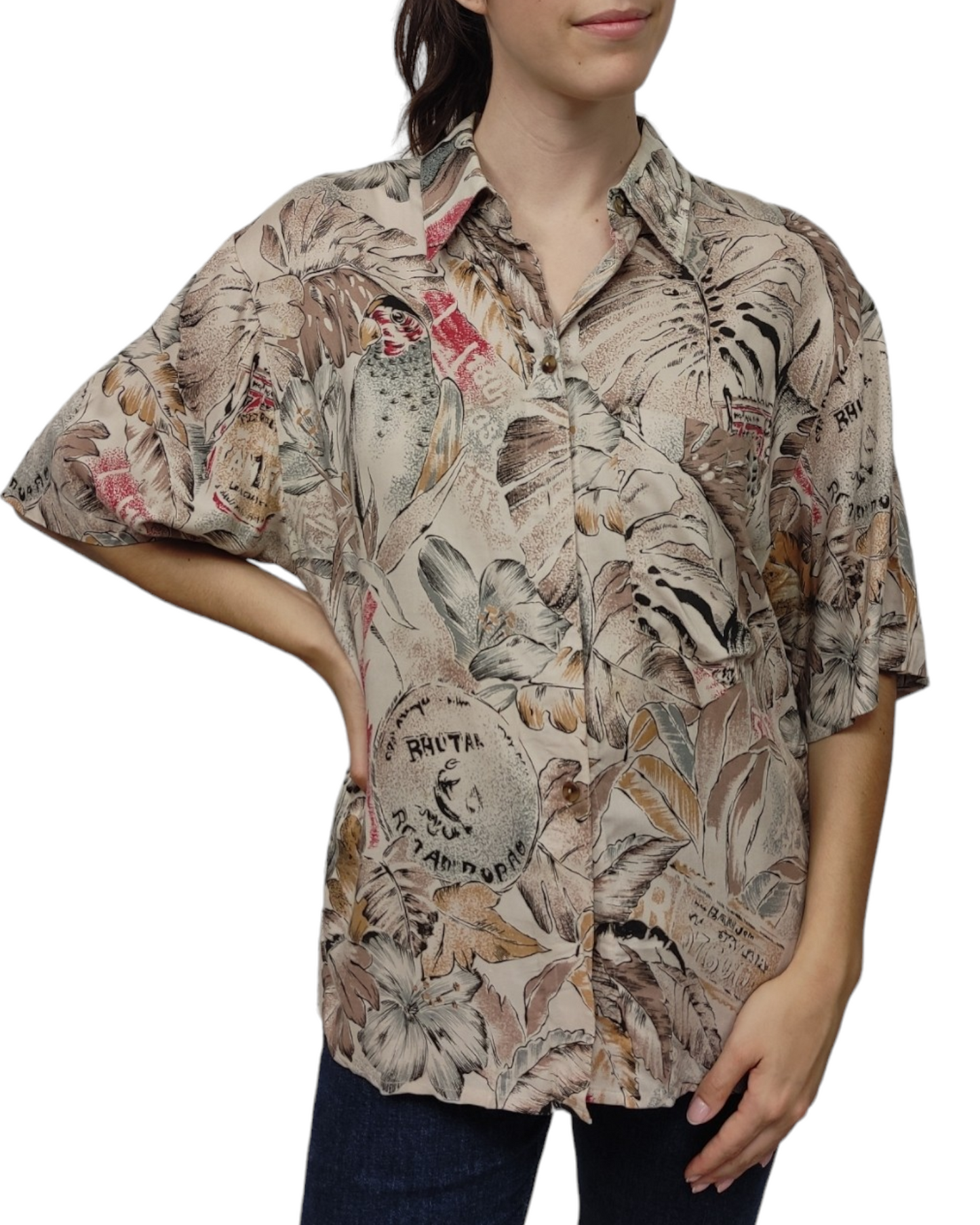 VINTAGE Camisa estampada Talla XL