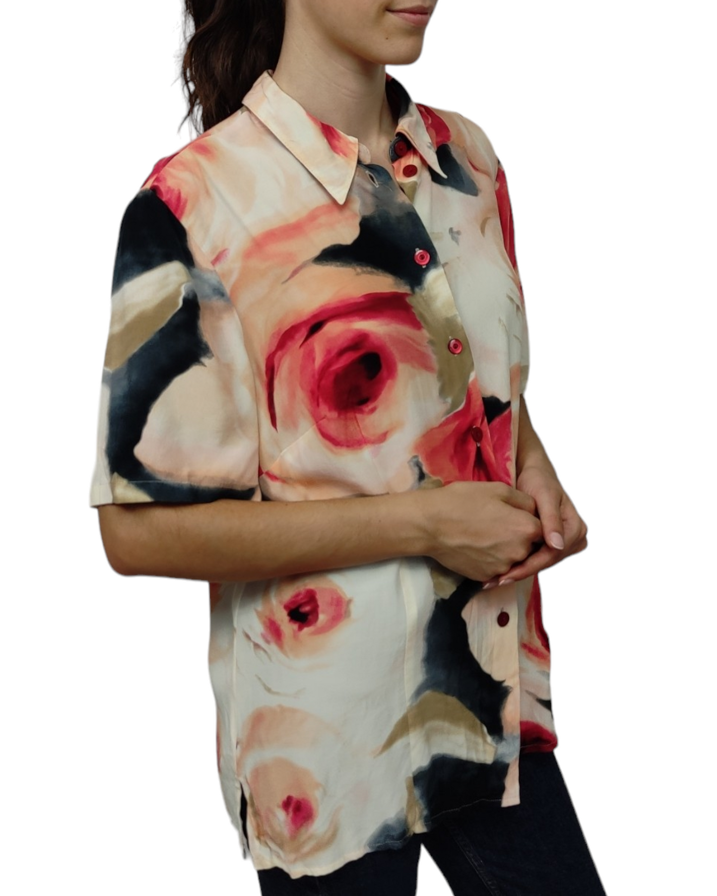 VINTAGE Camisa estampada mujer Talla XXL