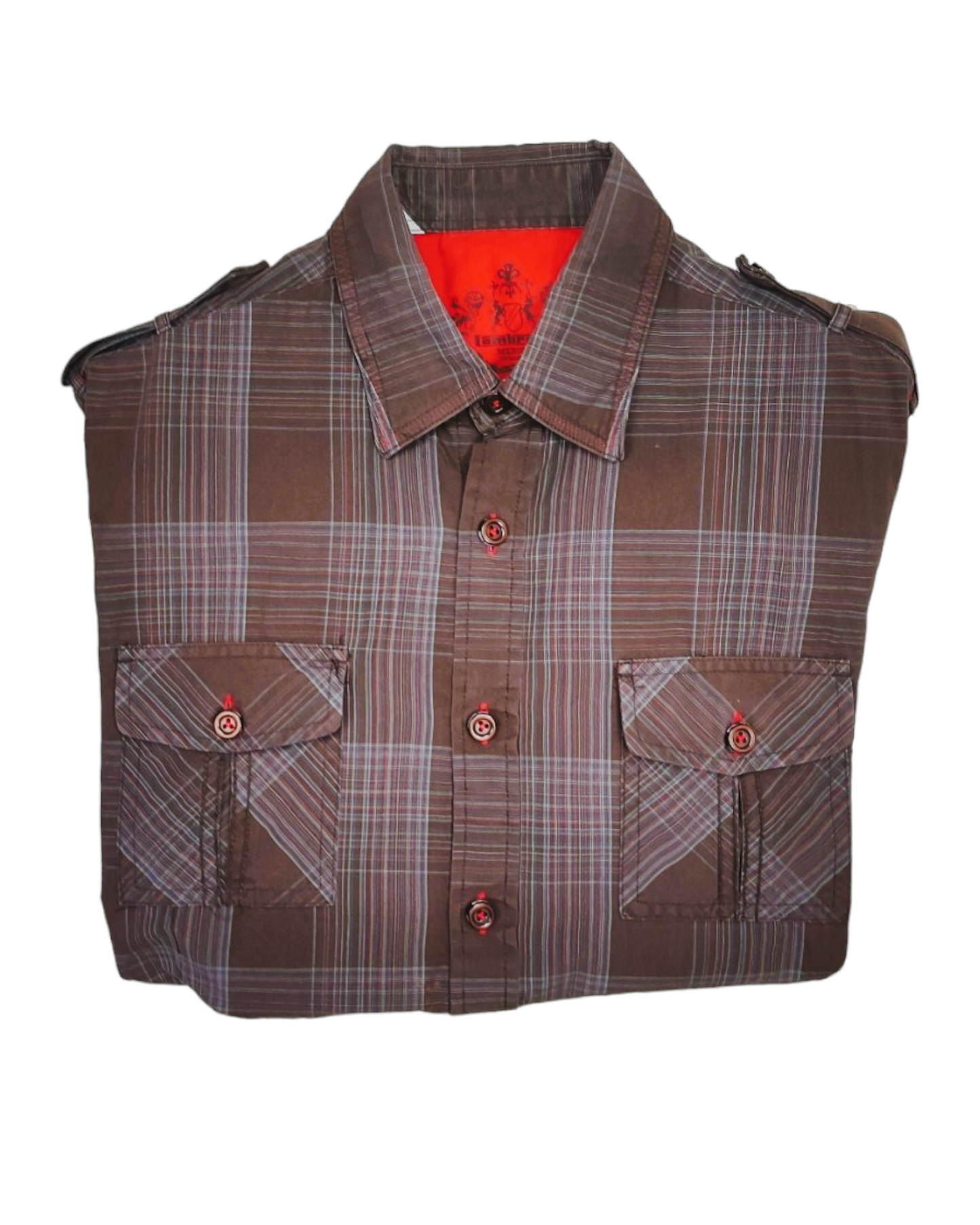 VINTAGE Camisa m/corta Hombre Talla S