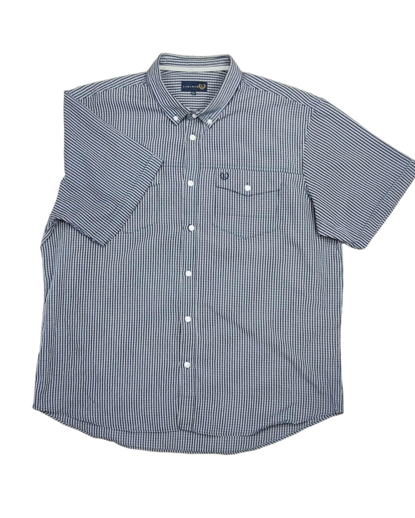 VINTAGE Camisa m/corta Hombre Talla XL