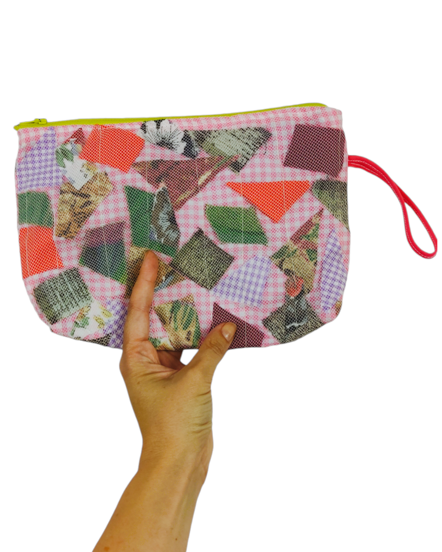 Petite trousse de toilette UPCYCLING