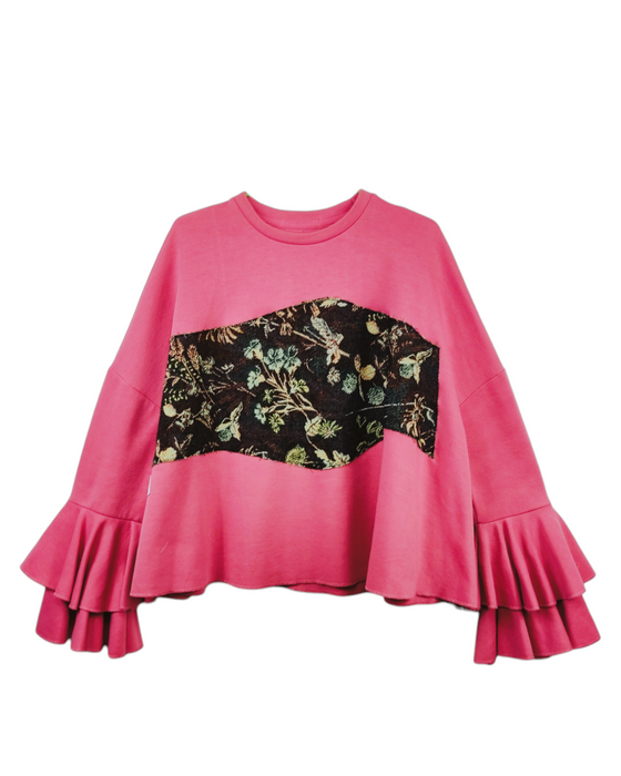 Sudadera MUJER Talla L UPCYCLING