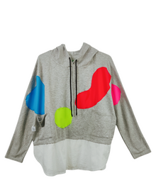  Sudadera MUJER Talla XL UPCYCLING