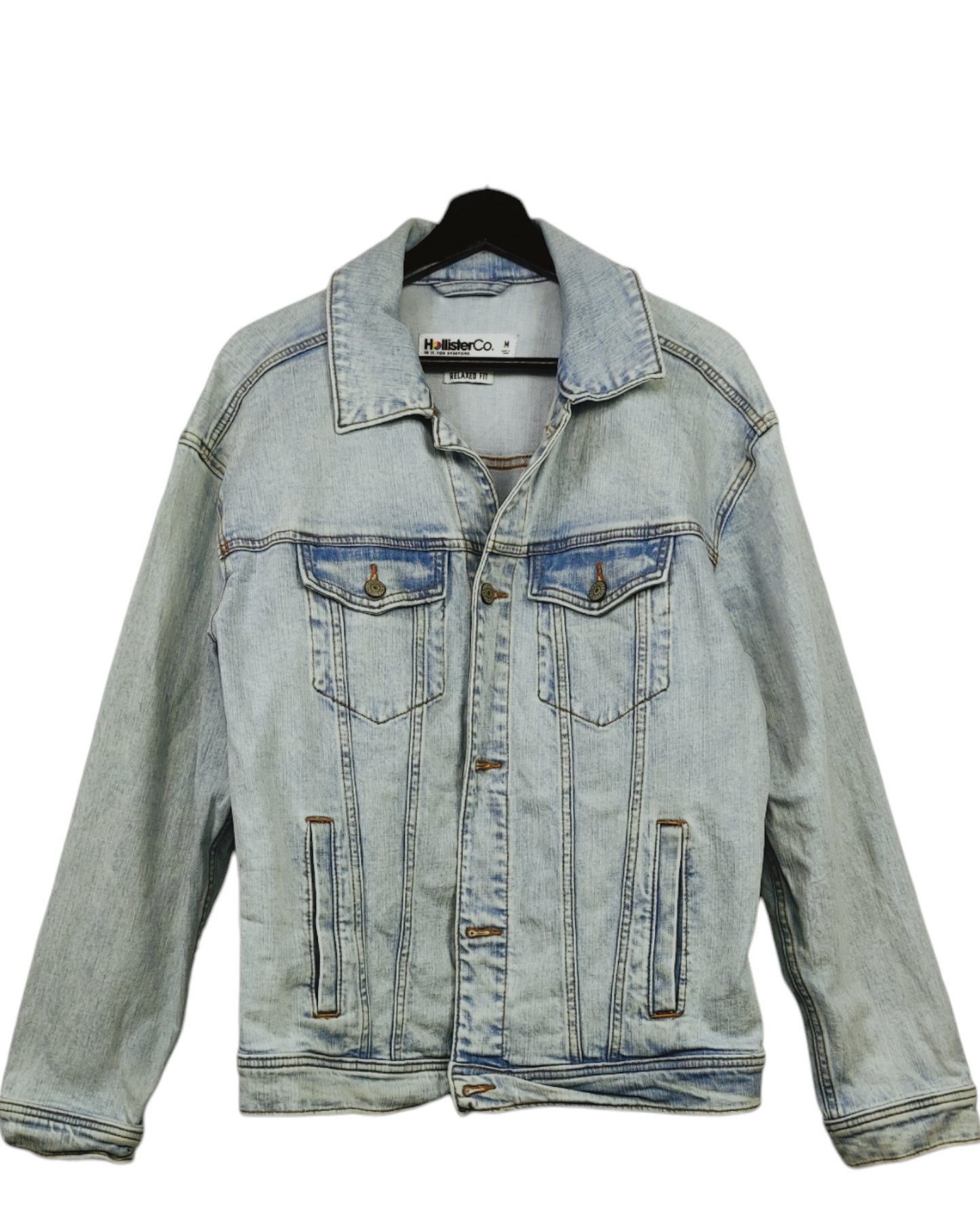 Veste en jean homme HOLLISTER Taille M