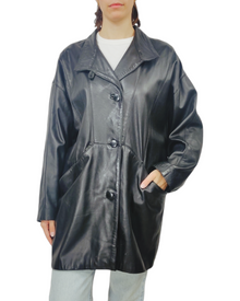  ZERIMAR Chaqueta Piel Mujer Talla XL