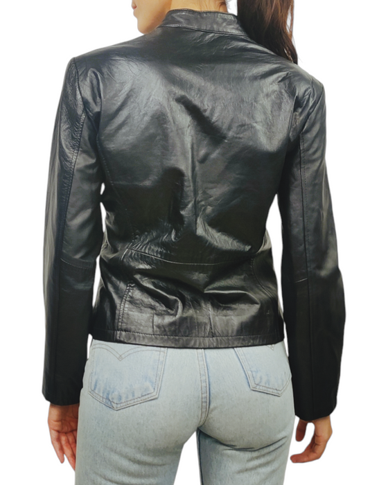 BARNEYS Chaqueta Piel Mujer Talla S