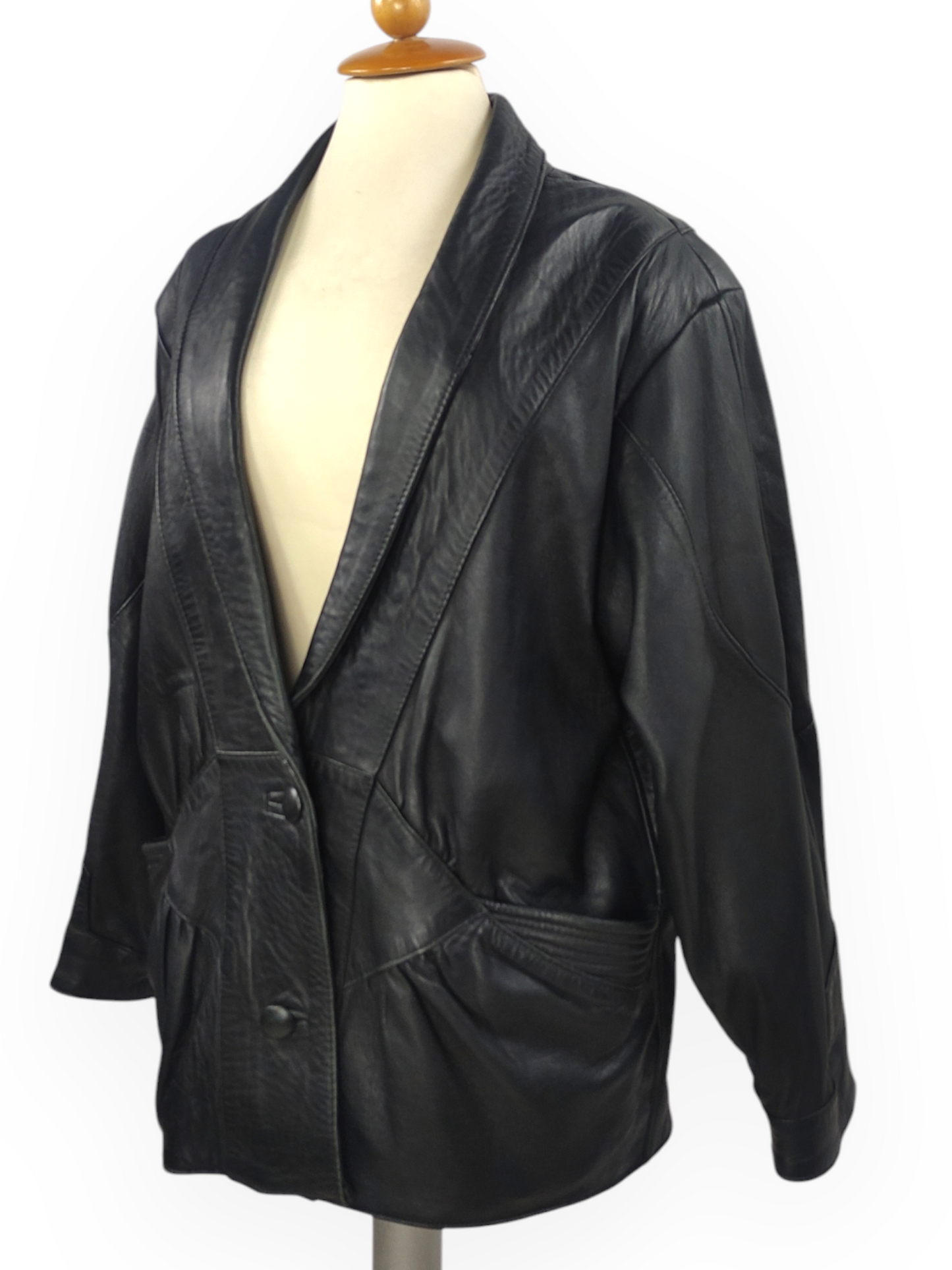 VINTAGE women's leather jackets Size XL