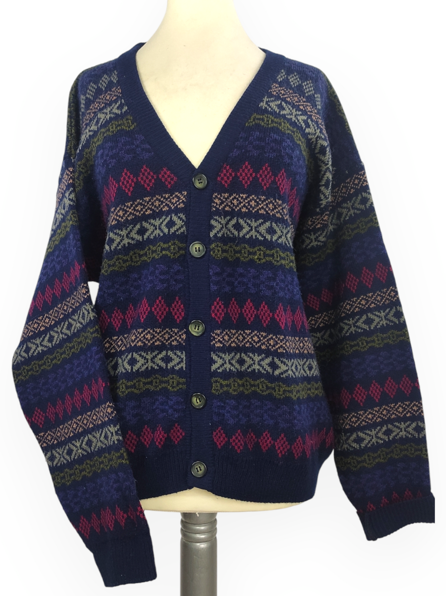 Cardigan unisexe VINTAGE Taille L