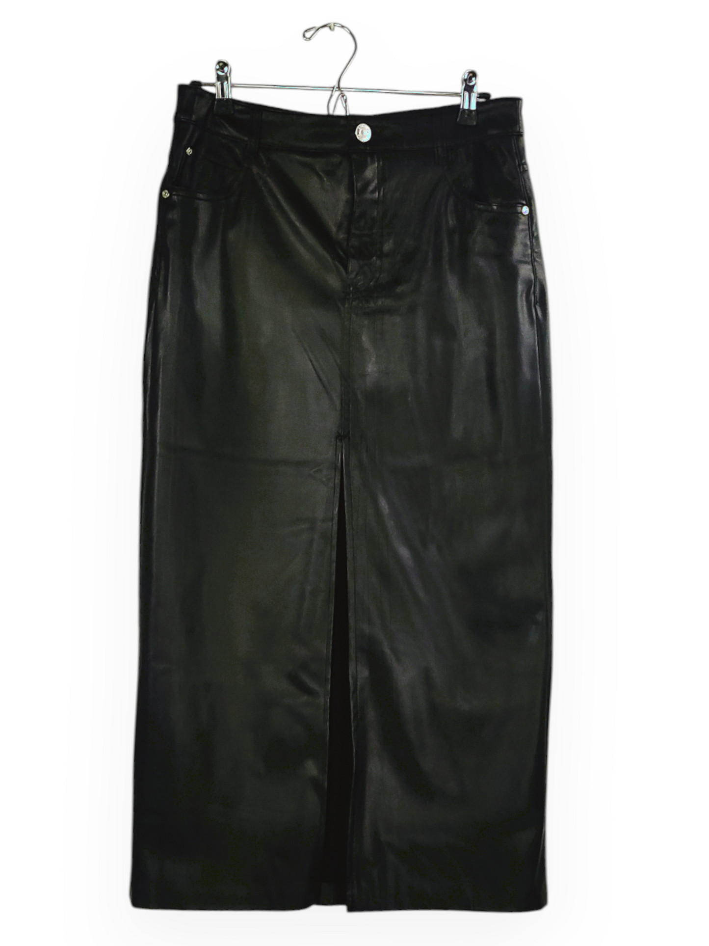 BERSHKA women's faux leather skirt Size M