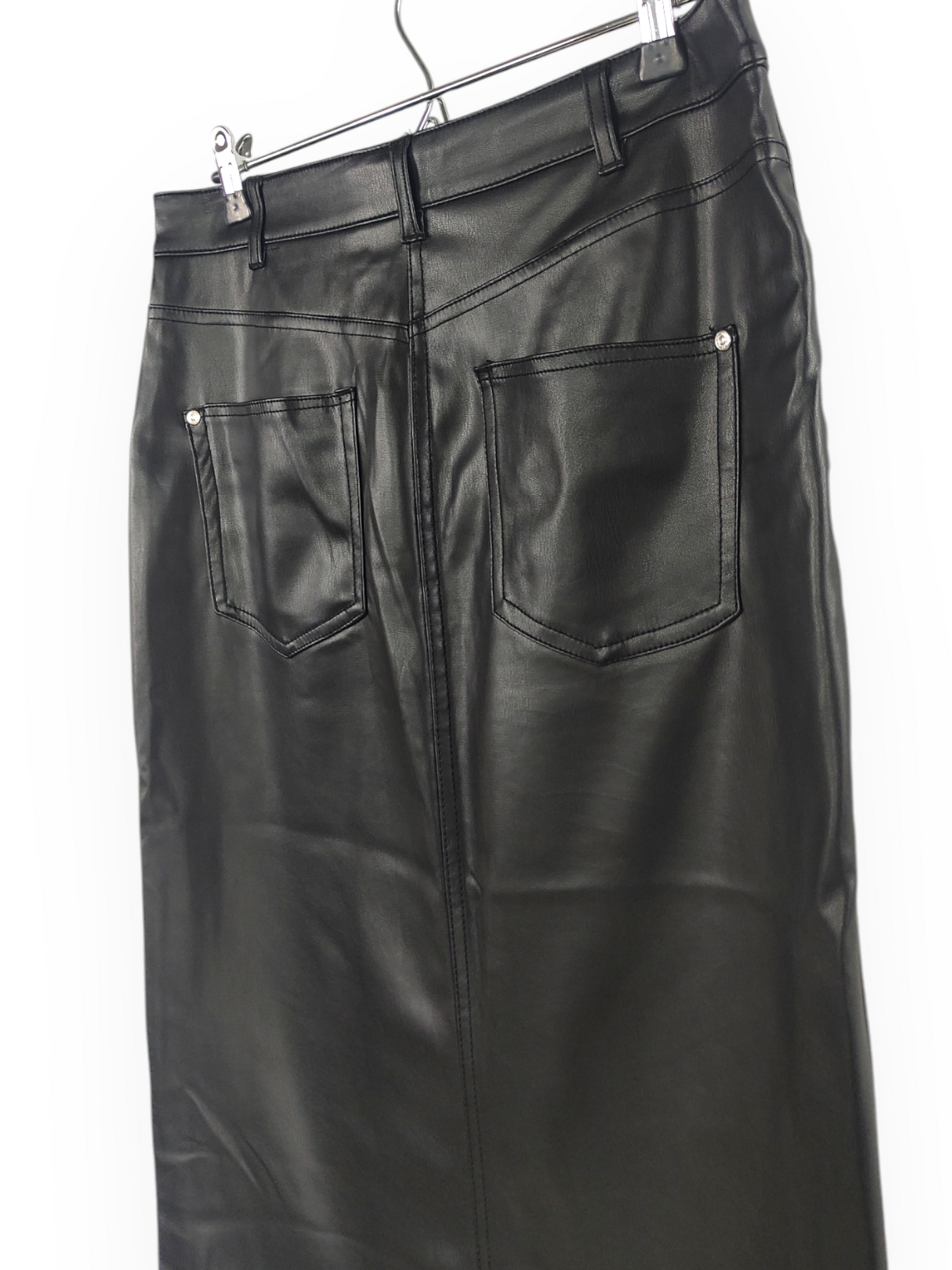 BERSHKA women's faux leather skirt Size M