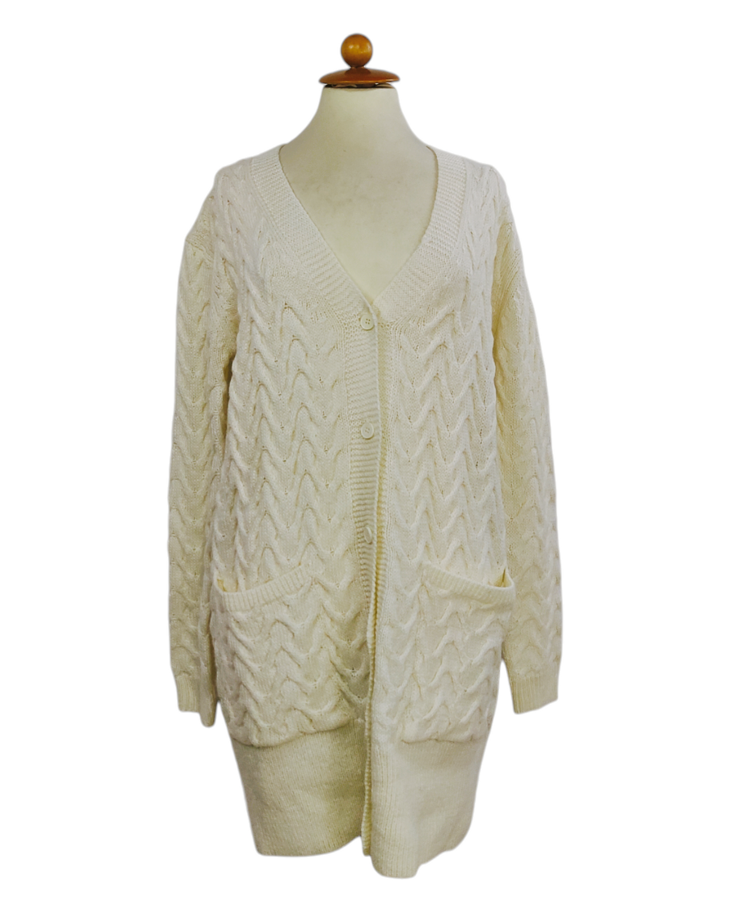 MANGO women's long cardigan Size M