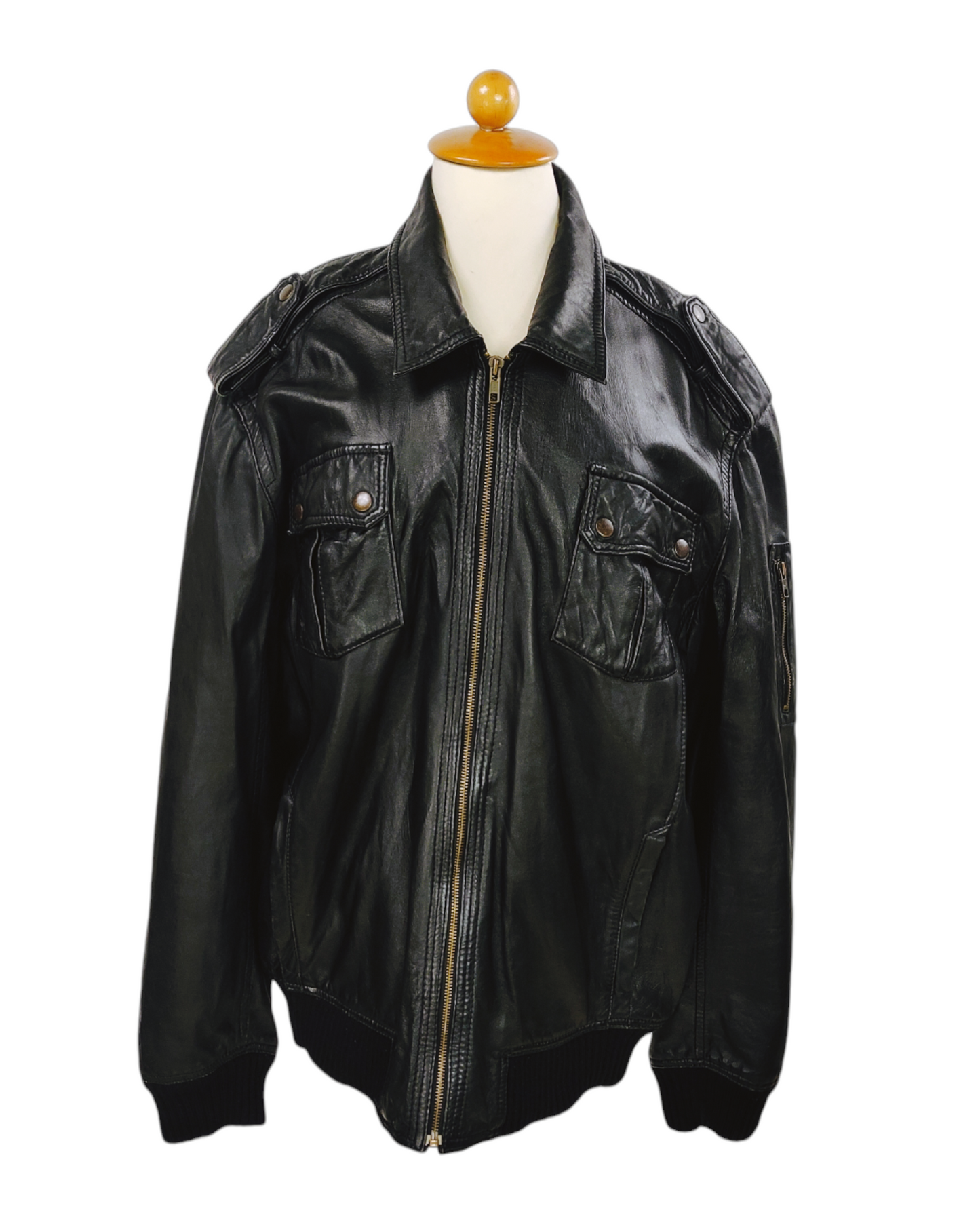 CUIR BIKER homme Taille XL