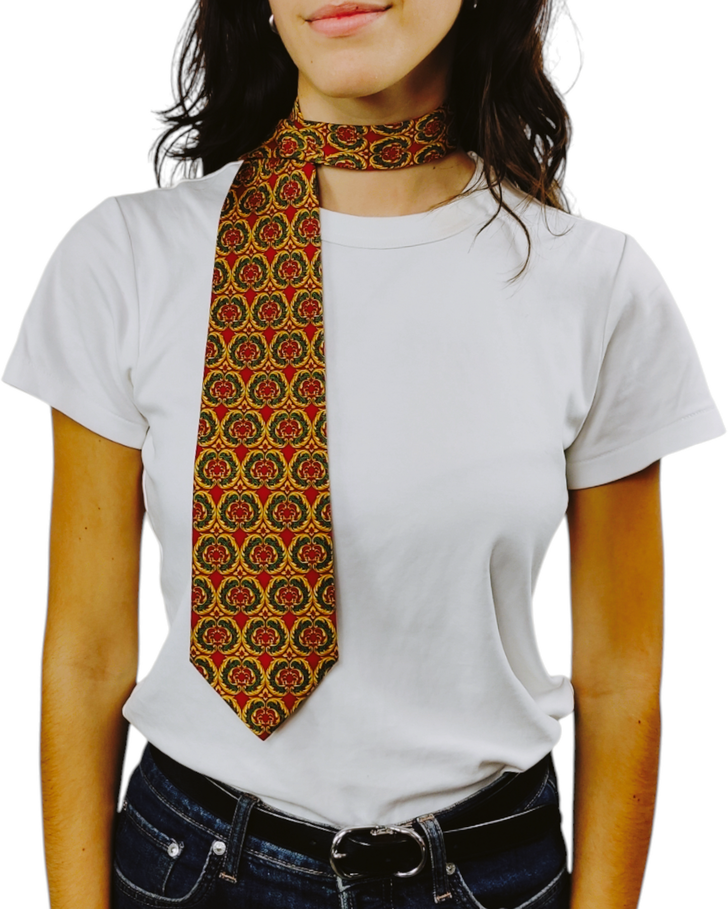 OLIMPO Unisex Tie 100% SILK