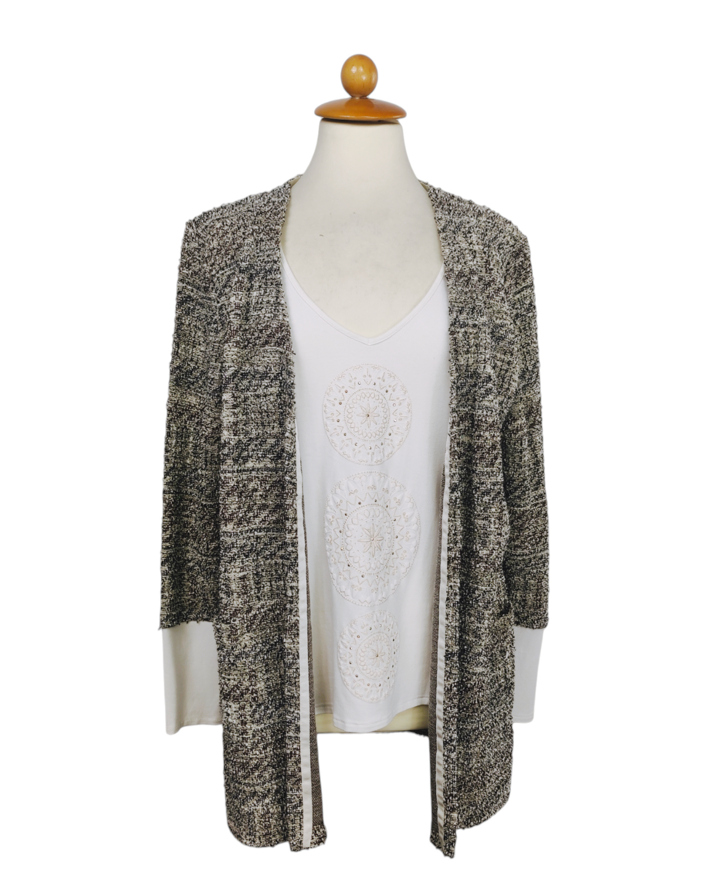 DESIGUAL cardigan con camiseta Mujer Talla XL