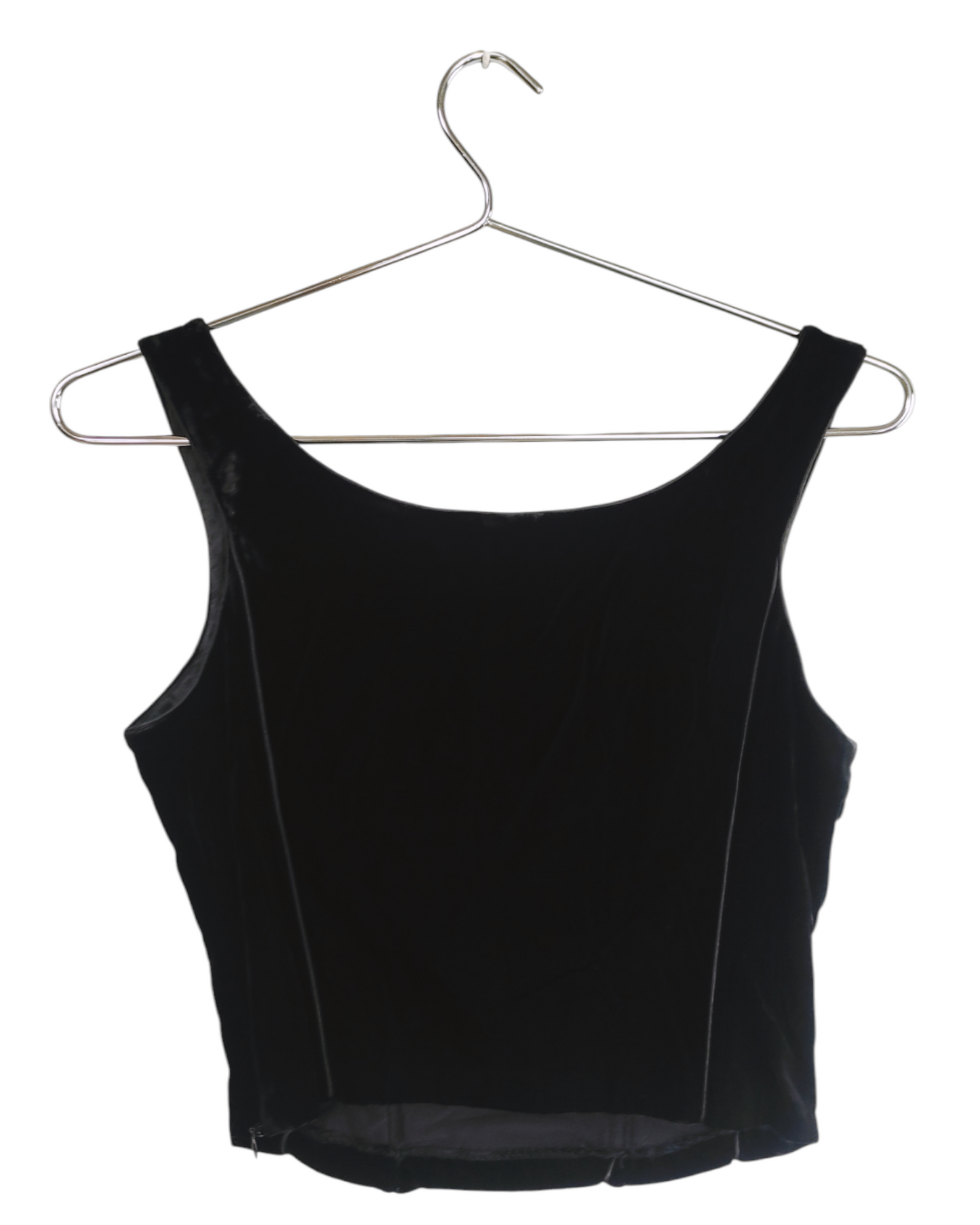 BLUENAUTA Top terciopelo Mujer Talla S