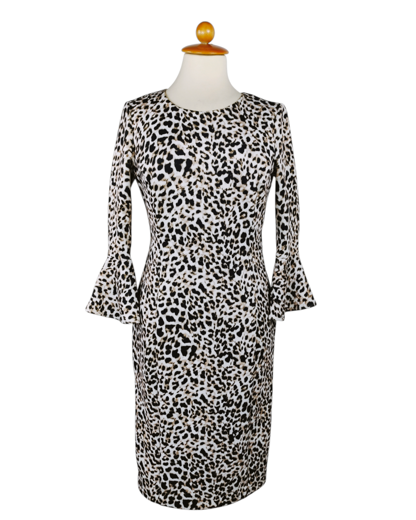 CALVIN KLEIN vestido leopardo mujer Talla S