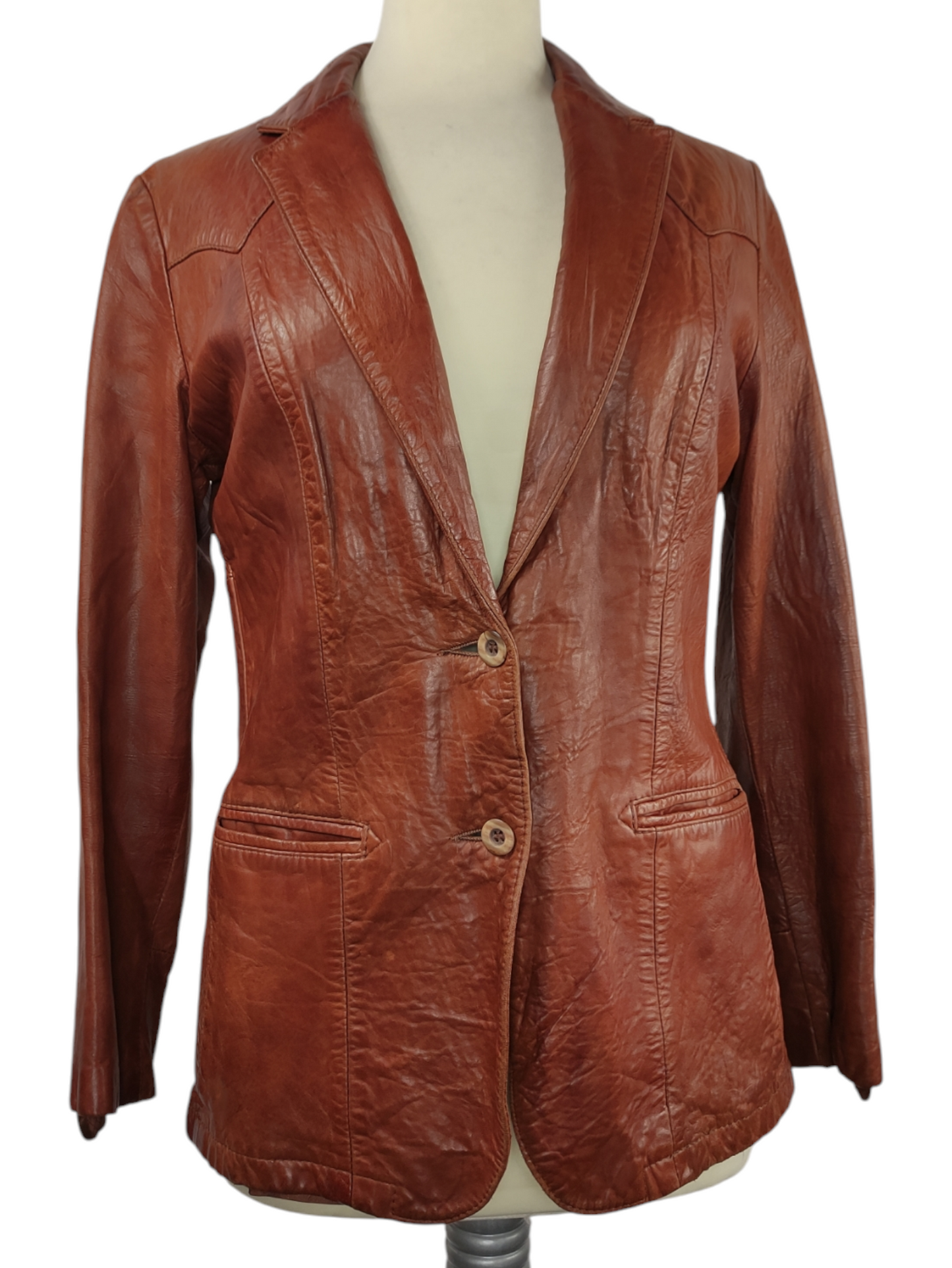 REMI chaqueta piel mujer Talla S VINTAGE