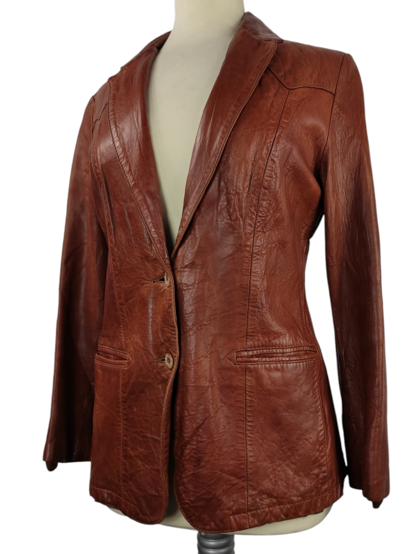 REMI chaqueta piel mujer Talla S VINTAGE