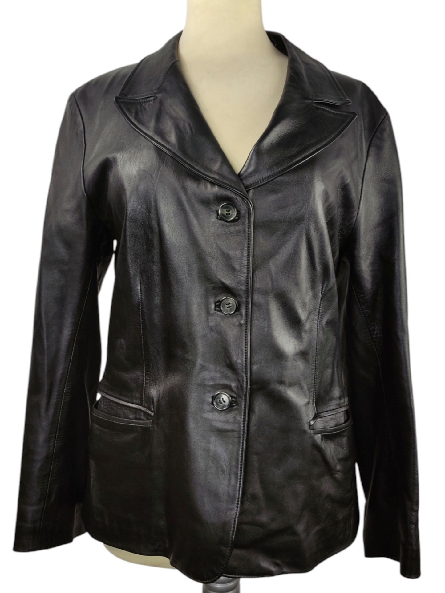 VINTAGE chaqueta piel mujer Talla L