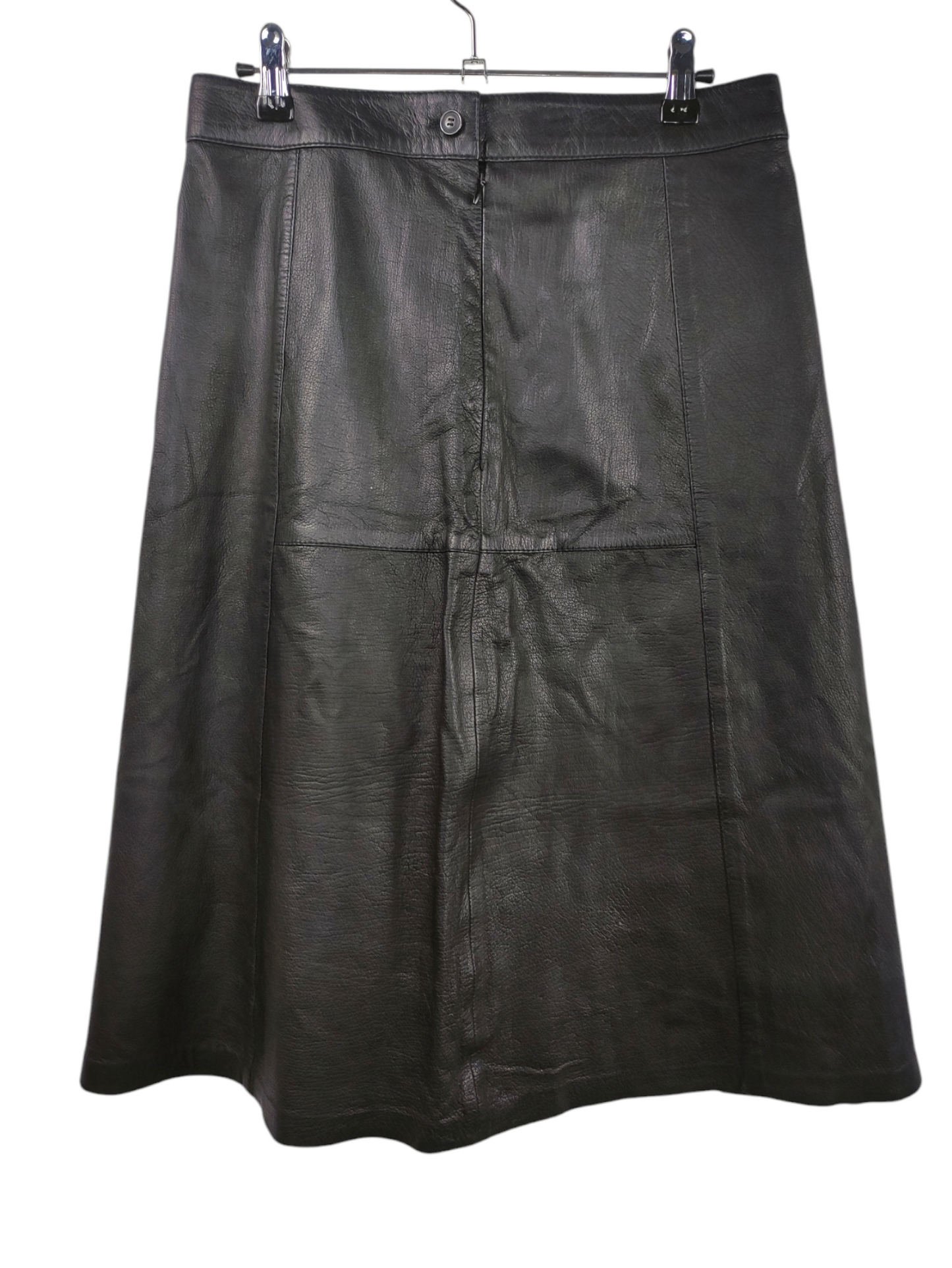 MASSIMO DUTTI women's leather skirt Size M