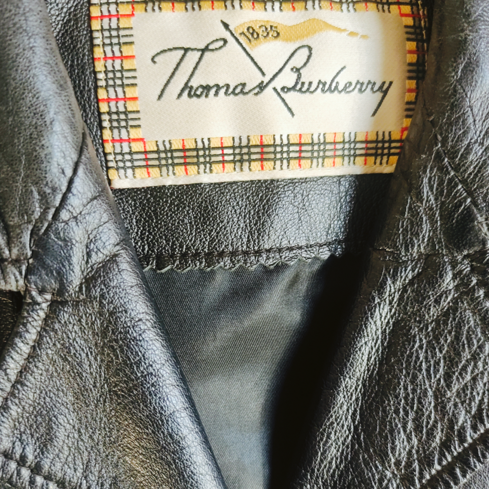 BURBERRY chaqueta piel mujer Talla XL