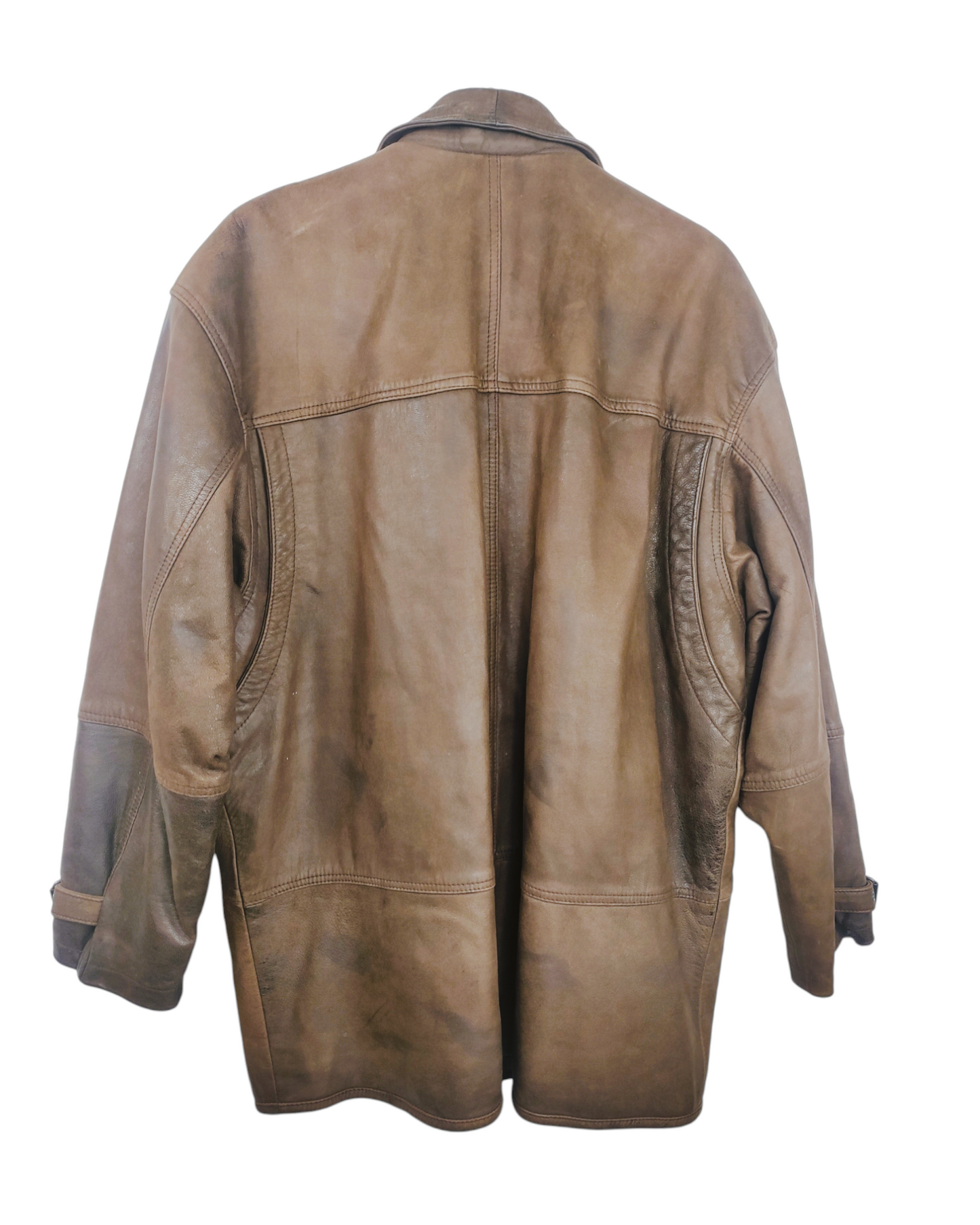 VINTAGE chaqueta piel hombre Talla XL