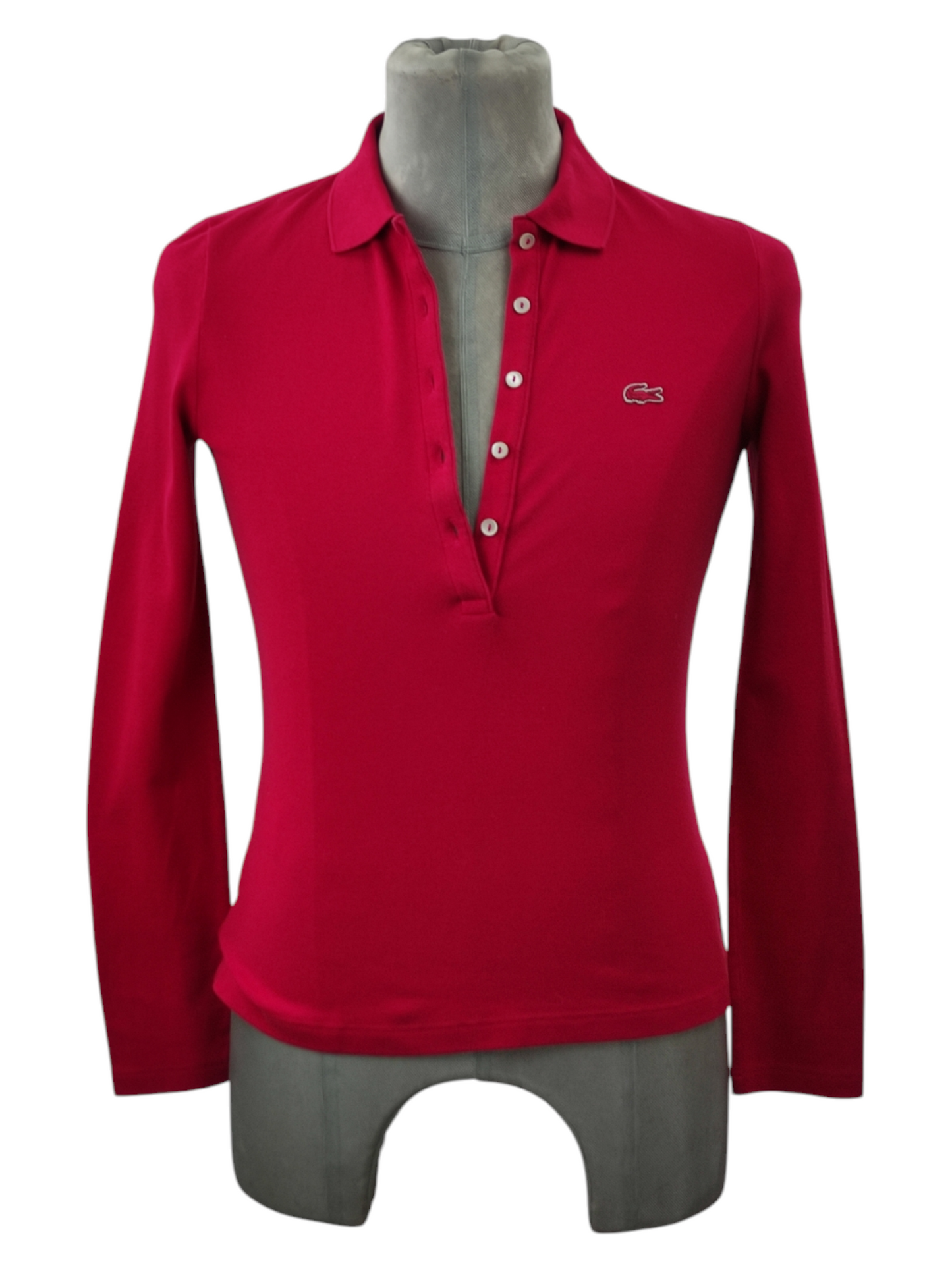 LACOSTE POLO MANGA LARGA MUJER Talla S