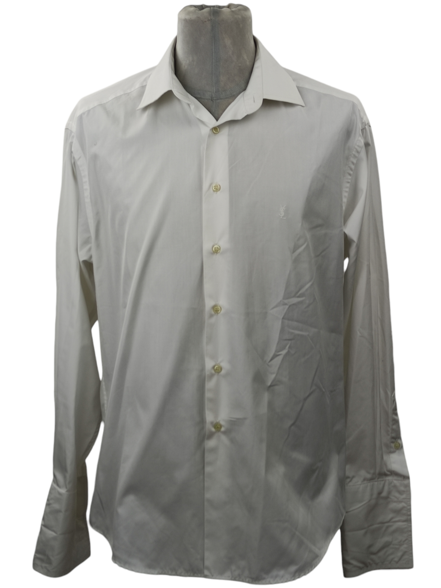 YVEST SAINT LAURENT CAMISA BLANCA HOMBRE Talla L